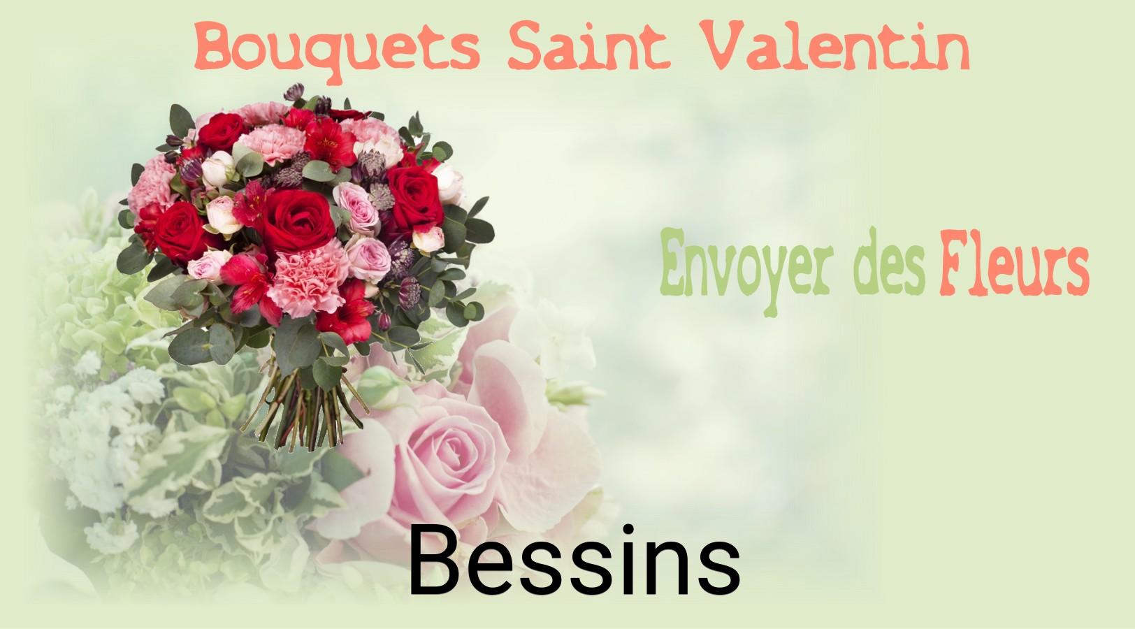 Roses de Saint-Valentin livrées à Bessins